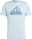 Adidas Koszulka męska adidas Growth Badge Graphic jasnoniebieska IW1160 M 2