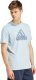 Adidas Koszulka męska adidas Growth Badge Graphic jasnoniebieska IW1160 M 4