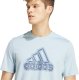 Adidas Koszulka męska adidas Growth Badge Graphic jasnoniebieska IW1160 M 5