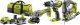 Zestaw elektronarzędzi Ryobi R18CK3BL-242S Zestaw elektronarzędzi 18V Ryobi 3