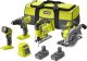 Zestaw elektronarzędzi Ryobi RCK184D-220S 4 elektronarzędzi 18V ONE+ w zestawie z dwoma akumulatorami 2.0 ładowarką i torbą Ryobi 1