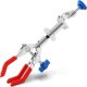 Steinberg Łapa laboratoryjna do kolb chłodnic 3 palce z zaciskiem 200 mm Łapa laboratoryjna do kolb chłodnic 3 palce z zaciskiem 200 mm 2
