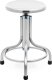 Steinberg Taboret stołek laboratoryjny warsztatowy ze stali nierdzewnej 45-60 cm do 150 kg Taboret stołek laboratoryjny warsztatowy ze stali nierdzewnej 45-60 cm do 150 kg 2