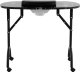 Biurko Physa Biurko stolik do manicure kosmetyczny z pochłaniaczem pyłu składany na kółkach 90 x 43 x 73 cm czarny Biurko stolik do manicure kosmetyczny z pochłaniaczem pyłu składany na kółkach 90 x 43 x 73 cm czarny 6