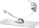 Hendi Stojak uchwyt do szynki dojrzewającej jamon serrano stalowy 595 x 215 x 300 mm Stojak uchwyt do szynki dojrzewającej jamon serrano stalowy 595 x 215 x 300 mm 1