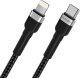 Kabel USB Wozinsky USB-C - Lightning 1 m Czarny (5907769308758) 4