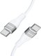 Kabel USB Wozinsky USB-C - USB-C 2 m Biały (5907769308802) 3
