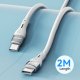 Kabel USB Wozinsky USB-C - USB-C 2 m Biały (5907769308802) 7