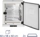 Steinberg Inkubator laboratoryjny cieplarka z wymuszonym obiegiem powietrza 70C 210 l Inkubator laboratoryjny cieplarka z wymuszonym obiegiem powietrza 70C 210 l 8