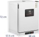 Steinberg Inkubator laboratoryjny cieplarka z wymuszonym obiegiem powietrza 70C 65 l Inkubator laboratoryjny cieplarka z wymuszonym obiegiem powietrza 70C 65 l 10