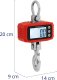 Steinberg Waga hakowa podwieszana magazynowa LCD 1000 kg / 100 g Waga hakowa podwieszana magazynowa LCD 1000 kg / 100 g 4