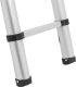 MSW Drabina teleskopowa składana z aluminium 8 stopni 0.75-2.6 m Drabina teleskopowa składana z aluminium 8 stopni 0.75-2.6 m 4