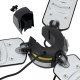Uniprodo Lampa grzewcza na podczerwień promiennik do parasola 2000 W Lampa grzewcza na podczerwień promiennik do parasola 2000 W 4