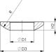 AMF Podkładka kulista DIN6319C M24 AMF 1