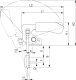 AMF Docisk zaczepowy 6847V, pionowy, wielkosc 4 AMF 1