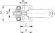 AMF Docisk zaczepowy 6847V, pionowy, wielkosc 4 AMF 2