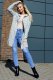 Merribel Jolannda Grey sweter (kolor szary, rozmiar one size) 3