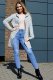 Merribel Jolannda Grey sweter (kolor szary, rozmiar one size) 5