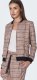 Nife Bomberka w beżową kratę - BL01 (kolor krata/beż, rozmiar 44) 6