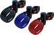 Blow 64-002# Blokada rowerowa 1m+2 kluczyki mix kolor 1
