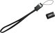 Adapter USB Logo Logo USB kabel (2.0), USB A M - microUSB (M), 0.3m, czarny, blistr 1