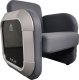 Fotel E-Blue Dla gracza sofa E-blue EEC346-11, szara 3