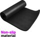Alogy Mata do ćwiczeń Jogi Fitness Pilatesu gimnastyczna 185x58 1cm Alogy antypoślizgowa wodoodporna Czarna 17