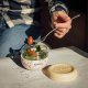 Quokka Quokka Bubble Food Jar - Pojemnik na żywność / lunchbox 500 ml (Vintage Floral) 2