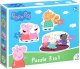 Dodo PUZZLE 3w1 "ŚWINKA PEPPA" PEPPA PIG 3 UKŁADANKI W JEDNYM OPAKOWANIU 10