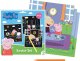 Dodo ZDRAPKA ARTYSTYCZNA ŚWINKA PEPPA 3 KOLOROWE KARTKI MALOWANIE METODĄ SCRATCH 1