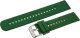 Pacific Pasek gumowy do zegarka U27 - ciemnozielony/srebrny - 22mm 3