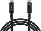 Kabel USB Blow USB-C - USB-C 1 m Czarny 1