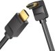 Kabel Vention Cable HDMI 2.0 Vention AARBI 3m, Angled 90, 4K 60Hz (black) 2