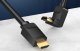 Kabel Vention Cable HDMI 2.0 Vention AARBI 3m, Angled 90, 4K 60Hz (black) 5