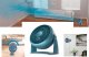 Wentylator Honeywell Honeywell HT900NE4 niebieski Wentylator podłogowy cichy cyrkulator 7
