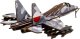 PuzzleOK SAMOLOT WOJSKOWY PUZZLE DREWNIANE MODEL 3D UKŁADANKA ZESTAW 6