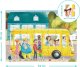 Dodo PUZZLE "GWAR OBOK AUTOBUSU" KOLOROWA I UROCZA UKŁADANKA 60 ELEMENTÓW 4