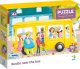 Dodo PUZZLE "GWAR OBOK AUTOBUSU" KOLOROWA I UROCZA UKŁADANKA 60 ELEMENTÓW 5