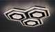 Lampa sufitowa Rabalux Lampa sufitowa Lucas Rabalux Bitsi,ind.ceil. LED72W, L43cm, black, IP20 9