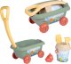 Smoby SMOBY Zestaw do piasku Wózek Wiaderko Grabki Ekologiczny 1