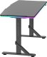 Biurko Ultradesk ULTRADESK Biurko dla gracza IRON BLACK, 132,5x60,5 cm, 71-81  cm, mechaniczna regulacja wysokości 4