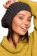 BE Knit BK060 Beret - grafitowy (kolor Grafitowy, rozmiar uni) 1