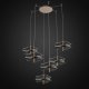 Lampa wisząca ALTAVOLA DESIGN Żyrandol Mariposa złota (Barwa światła delikatnie ciepła, Kolor Złoty, Możliwość ściemniania nie) 2