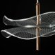 Lampa wisząca ALTAVOLA DESIGN Żyrandol Mariposa złota (Barwa światła delikatnie ciepła, Kolor Złoty, Możliwość ściemniania nie) 8