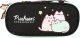 Piórnik St.Majewski Piórnik Saszetka Sztywna Kot Cat Pusheen Pastel 4