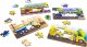 PuzzleOK Drewniane Puzzle 4w1 Pojazdy Układanka Zestaw Środki Transportu Samochody 3