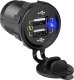 Ładowarka Blow 75-697# Ładowarka samochodowa montażowa 2xusb m18c 1