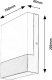 Kinkiet Rabalux Lampa Rabalux Gimone, IP44, LED, 10W, LM 570, czarna 4