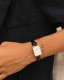 Zegarek Daniel Wellington ZEGAREK DAMSKI DANIEL WELLINGTON DW00100434 - Quadro Pressed Sheffield Gold 32mm + BOX 4