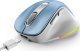 Mysz Genius Mysz bezprzewodowa, Genius Ergo 9000S Pro, biało-niebieska, optyczna, 2400DPI 5